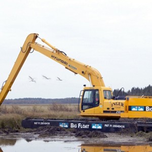 船挖两用挖掘机租赁 22米长臂挖机出租